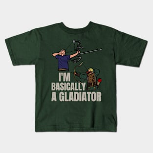 Archers, basically gladiators Kids T-Shirt